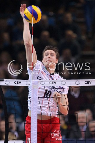  15.01.2013 RZESZOW SIATKOWKA LIGA MISTRZOW <br />MEN CEV VOLLEYBALL CHAMPIONS LEAGUE 2013 MATCH ASSECO RESOVIA RZESZOW - LUBE BANCA MARCHE MACERATA <br />N/Z JOCHEN SCHOPS  