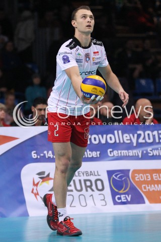  15.01.2013 RZESZOW SIATKOWKA LIGA MISTRZOW <br />MEN CEV VOLLEYBALL CHAMPIONS LEAGUE 2013 MATCH ASSECO RESOVIA RZESZOW - LUBE BANCA MARCHE MACERATA <br />N/Z PAUL LOTMAN  