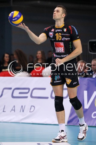  15.01.2013 RZESZOW SIATKOWKA LIGA MISTRZOW <br />MEN CEV VOLLEYBALL CHAMPIONS LEAGUE 2013 MATCH ASSECO RESOVIA RZESZOW - LUBE BANCA MARCHE MACERATA <br />N/Z DICK KOOY  