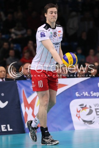  15.01.2013 RZESZOW SIATKOWKA LIGA MISTRZOW <br />MEN CEV VOLLEYBALL CHAMPIONS LEAGUE 2013 MATCH ASSECO RESOVIA RZESZOW - LUBE BANCA MARCHE MACERATA <br />N/Z JOCHEN SCHOPS  