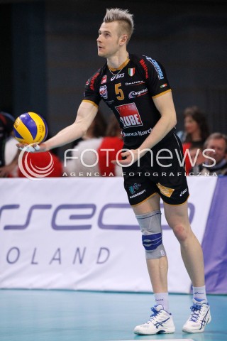  15.01.2013 RZESZOW SIATKOWKA LIGA MISTRZOW <br />MEN CEV VOLLEYBALL CHAMPIONS LEAGUE 2013 MATCH ASSECO RESOVIA RZESZOW - LUBE BANCA MARCHE MACERATA <br />N/Z IVAN ZAYTSEV  