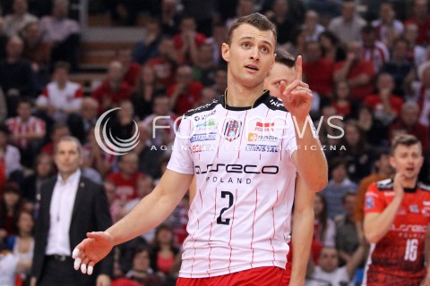  15.01.2013 RZESZOW SIATKOWKA LIGA MISTRZOW <br />MEN CEV VOLLEYBALL CHAMPIONS LEAGUE 2013 MATCH ASSECO RESOVIA RZESZOW - LUBE BANCA MARCHE MACERATA <br />N/Z PAUL LOTMAN  