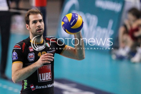  15.01.2013 RZESZOW SIATKOWKA LIGA MISTRZOW <br />MEN CEV VOLLEYBALL CHAMPIONS LEAGUE 2013 MATCH ASSECO RESOVIA RZESZOW - LUBE BANCA MARCHE MACERATA <br />N/Z DRAGAN TRAVICA  
