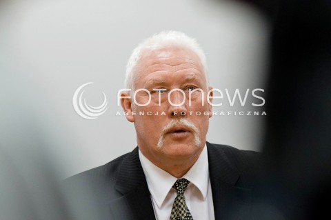  16.01.2013 RZESZOW KONFERENCJA DOTYCZACA PROGRAMU BADZ W OLIMPIJSKIEJ FORMIE Z UDZIALEM WLADYSLAWA KOZAKIEWICZA - MISTRZ OLIMPIJSKI Z MOSKWY Z 1980 ROKU N/Z WLADYSLAW KOZAKIEWICZ  