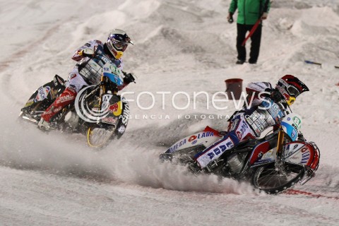  26.01.2013 SANOK ZUZEL NA LODZIE<br />
FINAL DRUZYNOWYCH MISTRZOSTW SWIATA W ZUZLU NA LODZIE 2013<br />
FIM TEAM ICE SPEEDWAY GLADIATORS WORLD CHAMPIONSHIP<br />
N/Z DANIIL IVANOV ( RUSSIA ) FRANZ ZORN ( AUSTRIA ) FINAL RACE  
