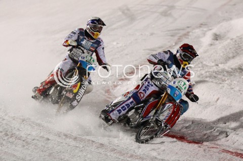  26.01.2013 SANOK ZUZEL NA LODZIE<br />
FINAL DRUZYNOWYCH MISTRZOSTW SWIATA W ZUZLU NA LODZIE 2013<br />
FIM TEAM ICE SPEEDWAY GLADIATORS WORLD CHAMPIONSHIP<br />
N/Z DANIIL IVANOV ( RUSSIA ) FRANZ ZORN ( AUSTRIA ) FINAL RACE  