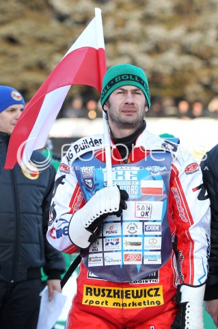  26.01.2013 SANOK ZUZEL NA LODZIE<br />FINAL DRUZYNOWYCH MISTRZOSTW SWIATA W ZUZLU NA LODZIE 2013<br />FIM TEAM ICE SPEEDWAY GLADIATORS WORLD CHAMPIONSHIP<br />N/Z GRZEGORZ KNAPP ( POLAND )  