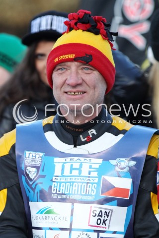  26.01.2013 SANOK ZUZEL NA LODZIE<br />FINAL DRUZYNOWYCH MISTRZOSTW SWIATA W ZUZLU NA LODZIE 2013<br />FIM TEAM ICE SPEEDWAY GLADIATORS WORLD CHAMPIONSHIP<br />N/Z JAN PECINA ( CZECH REPUBLIC )  