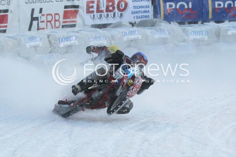  26.01.2013 SANOK ZUZEL NA LODZIE<br />FINAL DRUZYNOWYCH MISTRZOSTW SWIATA W ZUZLU NA LODZIE 2013<br />FIM TEAM ICE SPEEDWAY GLADIATORS WORLD CHAMPIONSHIP<br />N/Z RACE NUMBER 26 JAN KLATOVSKY ( CZECH REPUBLIC )  