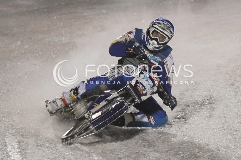  26.01.2013 SANOK ZUZEL NA LODZIE<br />FINAL DRUZYNOWYCH MISTRZOSTW SWIATA W ZUZLU NA LODZIE 2013<br />FIM TEAM ICE SPEEDWAY GLADIATORS WORLD CHAMPIONSHIP<br />N/Z DMITRY KOLTAKOV ( RUSSIA )  