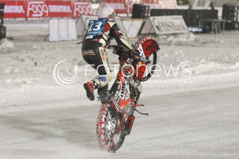  26.01.2013 SANOK ZUZEL NA LODZIE<br />FINAL DRUZYNOWYCH MISTRZOSTW SWIATA W ZUZLU NA LODZIE 2013<br />FIM TEAM ICE SPEEDWAY GLADIATORS WORLD CHAMPIONSHIP<br />N/Z ANTONIN KLATOVSKY ( CZECH REPUBLIC )  