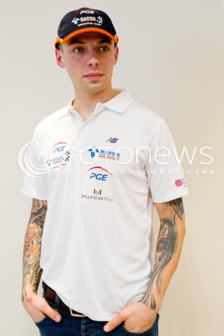  01.02.2013 RZESZOW ZUZEL PREZENTACJA ZAWODNIKOW ZESPOLU PGE MARMA RZESZOW NA SEZON 2013<br />N/Z DAWID LAMPART  