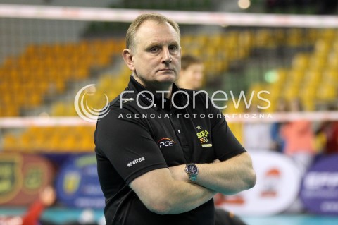  02.02.2013 KIELCE SIATKOWKA PLUS LIGA 2012/2013<br />MEN VOLLEYBALL POLAND POLISH PLUSLIGA LEAGUE SEASON 2012/2013 <br />MECZ EFFECTOR KIELCE - PGE SKRA BELCHATOW N/Z JACEK NAWROCKI TRENER ( HEAD COACH )  