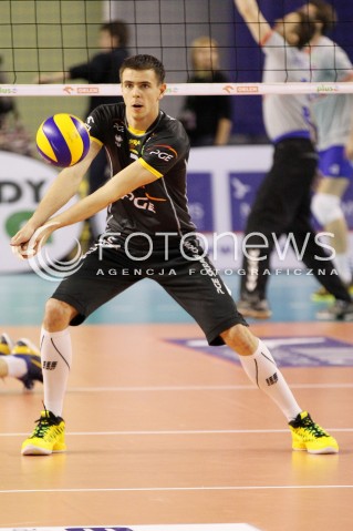  02.02.2013 KIELCE SIATKOWKA PLUS LIGA 2012/2013<br />MEN VOLLEYBALL POLAND POLISH PLUSLIGA LEAGUE SEASON 2012/2013 <br />MECZ EFFECTOR KIELCE - PGE SKRA BELCHATOW N/Z MARIUSZ WLAZLY  
