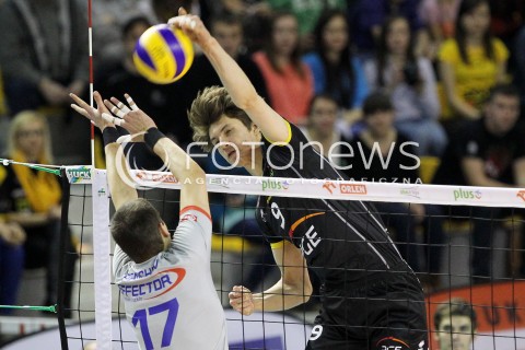  02.02.2013 KIELCE SIATKOWKA PLUS LIGA 2012/2013<br />MEN VOLLEYBALL POLAND POLISH PLUSLIGA LEAGUE SEASON 2012/2013 <br />MECZ EFFECTOR KIELCE - PGE SKRA BELCHATOW N/Z D9 NIKOLAY PENCHEV  