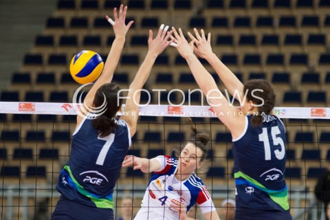  04.02.2013 ORLEN LIGA SIATKOWKA KOBIET ORGANIKA BUDOWLANI LODZ ATOM TREFL SOPOT N/Z  EWELINA MIKOLAJEWSKA  