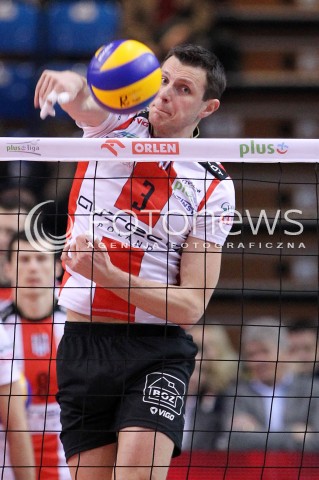  10.02.2013 RZESZOW SIATKOWKA PLUS LIGA 2012/2013 MEN VOLLEYBALL POLAND POLISH PLUSLIGA LEAGUE SEASON 2012/2013 MECZ ASSECO RESOVIA RZESZOW - LOTOS TREFL GDANSK N/Z WOJCIECH GRZYB  