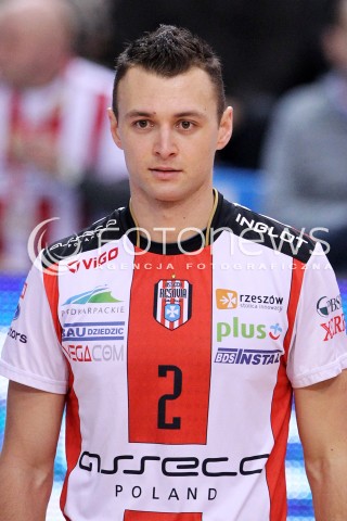  10.02.2013 RZESZOW SIATKOWKA PLUS LIGA 2012/2013 MEN VOLLEYBALL POLAND POLISH PLUSLIGA LEAGUE SEASON 2012/2013 MECZ ASSECO RESOVIA RZESZOW - LOTOS TREFL GDANSK N/Z PAUL LOTMAN  