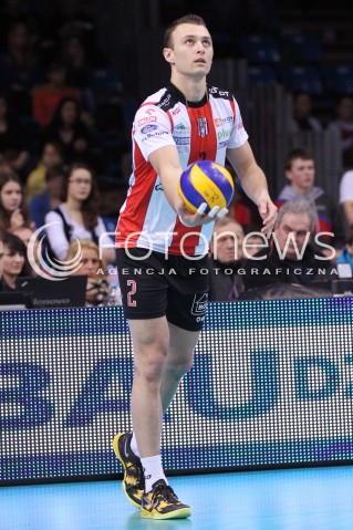  10.02.2013 RZESZOW SIATKOWKA PLUS LIGA 2012/2013 MEN VOLLEYBALL POLAND POLISH PLUSLIGA LEAGUE SEASON 2012/2013 MECZ ASSECO RESOVIA RZESZOW - LOTOS TREFL GDANSK N/Z PAUL LOTMAN  