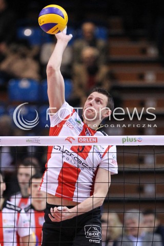  10.02.2013 RZESZOW SIATKOWKA PLUS LIGA 2012/2013 MEN VOLLEYBALL POLAND POLISH PLUSLIGA LEAGUE SEASON 2012/2013 MECZ ASSECO RESOVIA RZESZOW - LOTOS TREFL GDANSK N/Z WOJCIECH GRZYB  