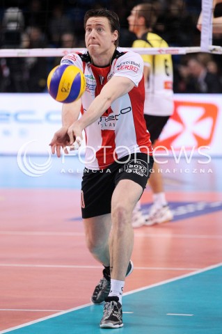  10.02.2013 RZESZOW SIATKOWKA PLUS LIGA 2012/2013 MEN VOLLEYBALL POLAND POLISH PLUSLIGA LEAGUE SEASON 2012/2013 MECZ ASSECO RESOVIA RZESZOW - LOTOS TREFL GDANSK N/Z JOCHEN SCHOPS  