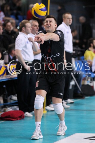  10.02.2013 RZESZOW SIATKOWKA PLUS LIGA 2012/2013 MEN VOLLEYBALL POLAND POLISH PLUSLIGA LEAGUE SEASON 2012/2013 MECZ ASSECO RESOVIA RZESZOW - LOTOS TREFL GDANSK N/Z KRZYSZTOF IGNACZAK  