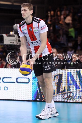  10.02.2013 RZESZOW SIATKOWKA PLUS LIGA 2012/2013 MEN VOLLEYBALL POLAND POLISH PLUSLIGA LEAGUE SEASON 2012/2013 MECZ ASSECO RESOVIA RZESZOW - LOTOS TREFL GDANSK N/Z PIOTR NOWAKOWSKI  