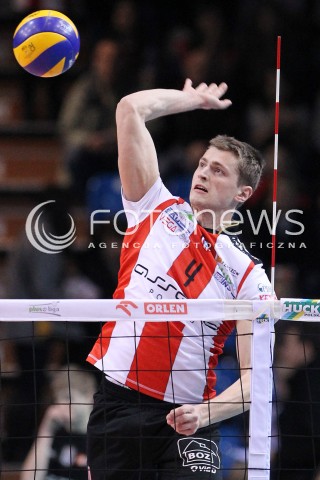  10.02.2013 RZESZOW SIATKOWKA PLUS LIGA 2012/2013 MEN VOLLEYBALL POLAND POLISH PLUSLIGA LEAGUE SEASON 2012/2013 MECZ ASSECO RESOVIA RZESZOW - LOTOS TREFL GDANSK N/Z PIOTR NOWAKOWSKI  