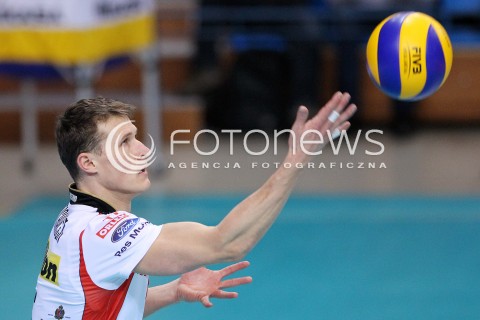  10.02.2013 RZESZOW SIATKOWKA PLUS LIGA 2012/2013 MEN VOLLEYBALL POLAND POLISH PLUSLIGA LEAGUE SEASON 2012/2013 MECZ ASSECO RESOVIA RZESZOW - LOTOS TREFL GDANSK N/Z LUKAS TICHACEK  