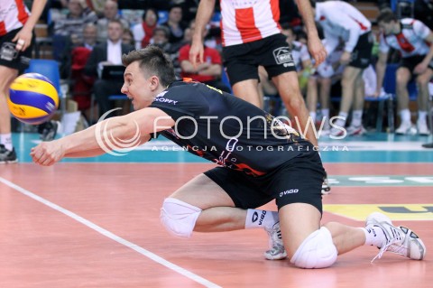  10.02.2013 RZESZOW SIATKOWKA PLUS LIGA 2012/2013 MEN VOLLEYBALL POLAND POLISH PLUSLIGA LEAGUE SEASON 2012/2013 MECZ ASSECO RESOVIA RZESZOW - LOTOS TREFL GDANSK N/Z KRZYSZTOF IGNACZAK  