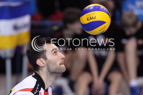  10.02.2013 RZESZOW SIATKOWKA PLUS LIGA 2012/2013 MEN VOLLEYBALL POLAND POLISH PLUSLIGA LEAGUE SEASON 2012/2013 MECZ ASSECO RESOVIA RZESZOW - LOTOS TREFL GDANSK N/Z GRZEGORZ KOSOK  