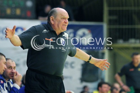  13.02.2013 MIELEC PILKA RECZNA PGNIG SUPERLIGA MEZCZYZN SEZON 2012/2013 MECZ TAURON STAL MIELEC - VIVE TARGI KIELCE<br />N/Z RYSZARD SKUTNIK TRENER ( HEAD COACH )  