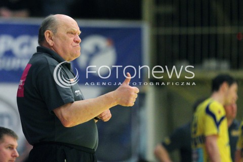  13.02.2013 MIELEC PILKA RECZNA PGNIG SUPERLIGA MEZCZYZN SEZON 2012/2013 MECZ TAURON STAL MIELEC - VIVE TARGI KIELCE<br />N/Z RYSZARD SKUTNIK TRENER ( HEAD COACH )  