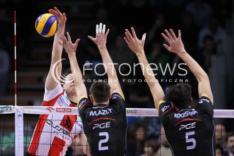  17.02.2013 RZESZOW SIATKOWKA PLUS LIGA 2012/2013 MEN VOLLEYBALL POLAND POLISH PLUSLIGA LEAGUE SEASON 2012/2013 MECZ ASSECO RESOVIA RZESZOW - PGE SKRA BELCHATOW N/Z JOCHEN SCHOPS MARIUSZ WLAZLY WYTZE KOOISTRA  