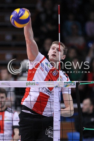  17.02.2013 RZESZOW SIATKOWKA PLUS LIGA 2012/2013 MEN VOLLEYBALL POLAND POLISH PLUSLIGA LEAGUE SEASON 2012/2013 MECZ ASSECO RESOVIA RZESZOW - PGE SKRA BELCHATOW N/Z PIOTR NOWAKOWSKI  