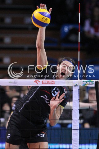  17.02.2013 RZESZOW SIATKOWKA PLUS LIGA 2012/2013 MEN VOLLEYBALL POLAND POLISH PLUSLIGA LEAGUE SEASON 2012/2013 MECZ ASSECO RESOVIA RZESZOW - PGE SKRA BELCHATOW N/Z MICHAL WINIARSKI  