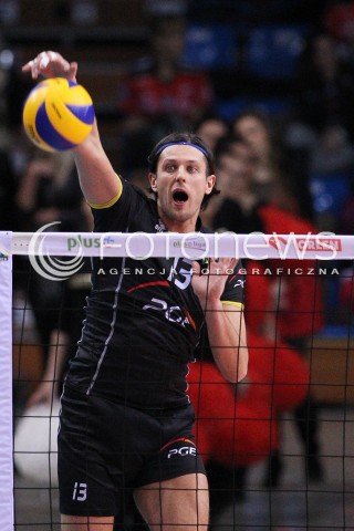  17.02.2013 RZESZOW SIATKOWKA PLUS LIGA 2012/2013 MEN VOLLEYBALL POLAND POLISH PLUSLIGA LEAGUE SEASON 2012/2013 MECZ ASSECO RESOVIA RZESZOW - PGE SKRA BELCHATOW N/Z MICHAL WINIARSKI  