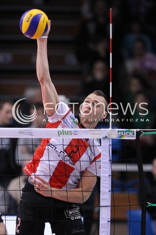  17.02.2013 RZESZOW SIATKOWKA PLUS LIGA 2012/2013 MEN VOLLEYBALL POLAND POLISH PLUSLIGA LEAGUE SEASON 2012/2013 MECZ ASSECO RESOVIA RZESZOW - PGE SKRA BELCHATOW N/Z PAUL LOTMAN  