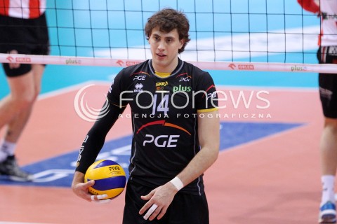  17.02.2013 RZESZOW SIATKOWKA PLUS LIGA 2012/2013 MEN VOLLEYBALL POLAND POLISH PLUSLIGA LEAGUE SEASON 2012/2013 MECZ ASSECO RESOVIA RZESZOW - PGE SKRA BELCHATOW N/Z ALEKSANDAR ATANASIJEVIC  