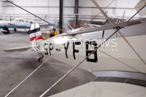  20.02.2013 RZESZOW RZESZOWSKA FIRMA AIR RES AVIATION WYPRODUKOWALA HISTORYCZNY SAMOLOT BUCKER JUNGMANN T-131PA NA KTORYM SZKOLILI SIE PILOCI LUFTWAFFE. PROTOTYP SAMOLOTU POWSTAL W 1934 W NIEMCZECH. PIERWSZY EGZEMPLARZ ZAKUPIL NIEMIEC. N/Z SAMOLOT BUCKER JUNGMANN  