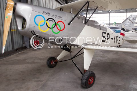  20.02.2013 RZESZOW RZESZOWSKA FIRMA AIR RES AVIATION WYPRODUKOWALA HISTORYCZNY SAMOLOT BUCKER JUNGMANN T-131PA NA KTORYM SZKOLILI SIE PILOCI LUFTWAFFE. PROTOTYP SAMOLOTU POWSTAL W 1934 W NIEMCZECH. PIERWSZY EGZEMPLARZ ZAKUPIL NIEMIEC. N/Z SAMOLOT BUCKER JUNGMANN  