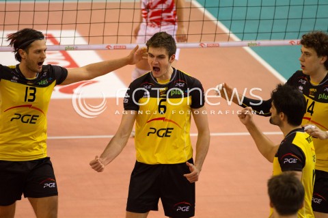  24.02.2013 BELCHATOW SIATKOWKA PLUS LIGA 2012/2013 MEN VOLLEYBALL POLAND POLISH PLUSLIGA LEAGUE SEASON MECZ PGE SKRA BELCHATOW - ASSECO RESOVIA RZESZOW N/Z  KAROL KLOS MICHAL WINIARSKI  