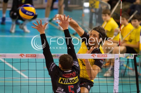  24.02.2013 BELCHATOW SIATKOWKA PLUS LIGA 2012/2013 MEN VOLLEYBALL POLAND POLISH PLUSLIGA LEAGUE SEASON MECZ PGE SKRA BELCHATOW - ASSECO RESOVIA RZESZOW N/Z WINIARSKI MICHAL   