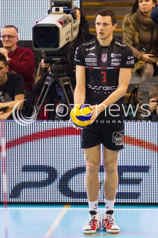  24.02.2013 BELCHATOW SIATKOWKA PLUS LIGA 2012/2013 MEN VOLLEYBALL POLAND POLISH PLUSLIGA LEAGUE SEASON MECZ PGE SKRA BELCHATOW - ASSECO RESOVIA RZESZOW N/Z WOJCIECH GRZYB  