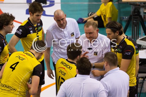  24.02.2013 BELCHATOW SIATKOWKA PLUS LIGA 2012/2013 MEN VOLLEYBALL POLAND POLISH PLUSLIGA LEAGUE SEASON MECZ PGE SKRA BELCHATOW - ASSECO RESOVIA RZESZOW N/Z  JACEK NAWROCKI KAROL KLOS MICHAL WINIARSKI  