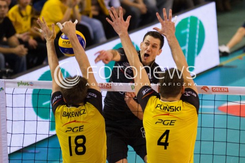  24.02.2013 BELCHATOW SIATKOWKA PLUS LIGA 2012/2013 MEN VOLLEYBALL POLAND POLISH PLUSLIGA LEAGUE SEASON MECZ PGE SKRA BELCHATOW - ASSECO RESOVIA RZESZOW N/Z  LUKAS TICHACEK  