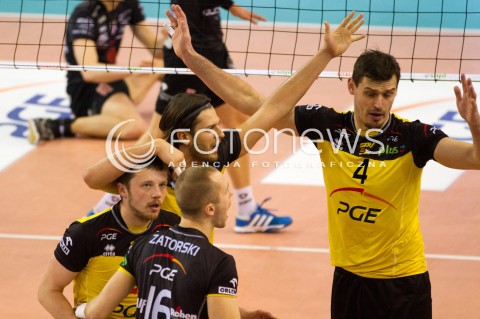  24.02.2013 BELCHATOW SIATKOWKA PLUS LIGA 2012/2013 MEN VOLLEYBALL POLAND POLISH PLUSLIGA LEAGUE SEASON MECZ PGE SKRA BELCHATOW - ASSECO RESOVIA RZESZOW N/Z  MICHAL WINIARSKI DANIEL PLINSKI  