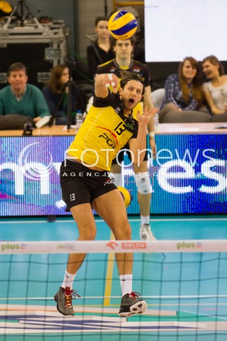 24.02.2013 BELCHATOW SIATKOWKA PLUS LIGA 2012/2013 MEN VOLLEYBALL POLAND POLISH PLUSLIGA LEAGUE SEASON MECZ PGE SKRA BELCHATOW - ASSECO RESOVIA RZESZOW N/Z MICHAL WINIARSKI   
