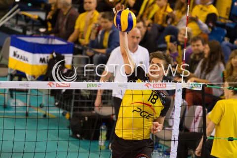  24.02.2013 BELCHATOW SIATKOWKA PLUS LIGA 2012/2013 MEN VOLLEYBALL POLAND POLISH PLUSLIGA LEAGUE SEASON MECZ PGE SKRA BELCHATOW - ASSECO RESOVIA RZESZOW N/Z  MICHAL BAKIEWICZ  