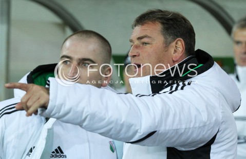  23.02.2013 KIELCE PILKA NOZNA POLSKA T-MOBILE EKSTRAKLASA SEZON 2012/2013 FOOTBALL POLISH EKSTRAKLASA SEASON 2012/2013 KORONA KIELCE - LEGIA WARSZAWA N/Z JAN URBAN TRENER ( HEAD COACH )  
